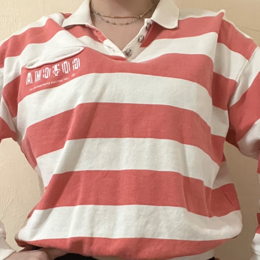 🏄🏾♀️GOTCHA🏄🏾♀️ L/S Rugby Polo - Picture 3 of 5